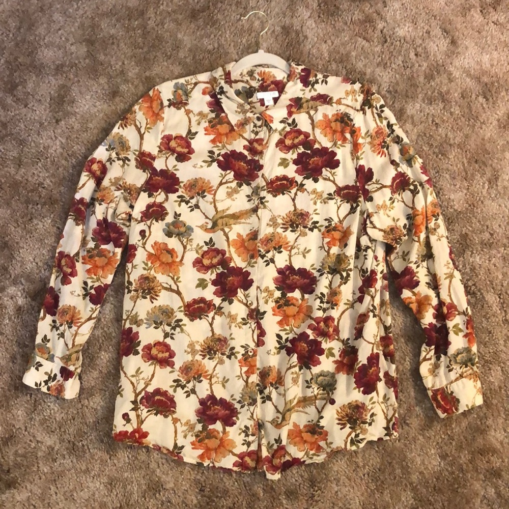 J.JILL BREEZY BLOUSE
